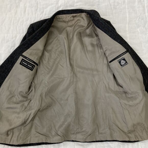 Vintage Roger Pauze Wool Double Breasted Sport Coat Blazer Mens Small - Picture 4 of 8